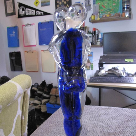Mario Badioli Murano Glass Lovers Sculpture - Picture 6 of 7
